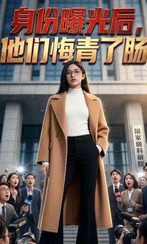 短剧《身份曝光后，他们悔青了肠》海报