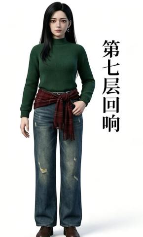 短剧《第七层回响》海报
