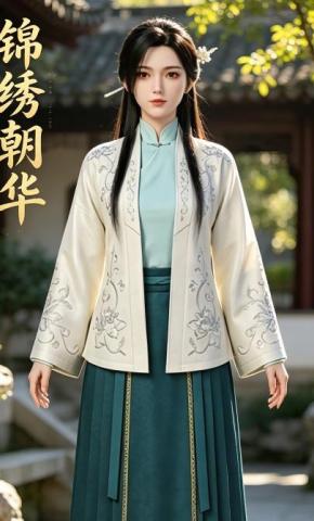 短剧《锦绣朝华》海报