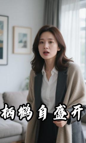 短剧《栖鹤自盛开》海报