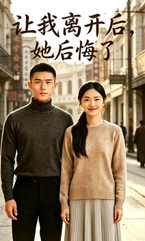 短剧《让我离开后，她后悔了》海报