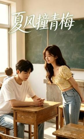 短剧《夏风撞青梅》海报