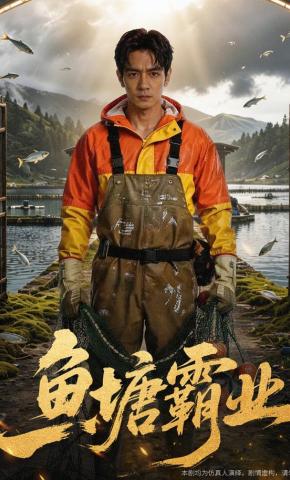 短剧《鱼塘霸业》海报