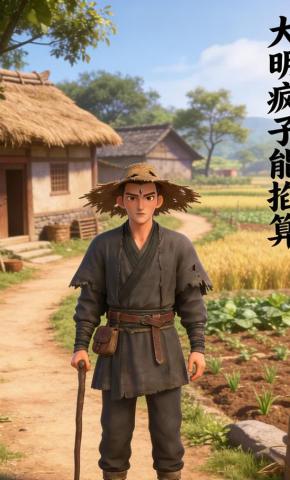 短剧《大明疯子能掐算》海报