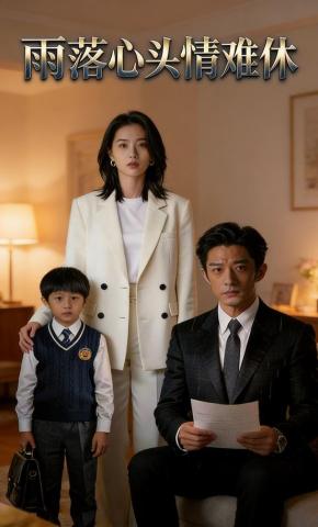 短剧《雨落心头情难休》海报