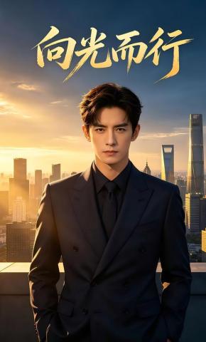 短剧《向光而行1》海报