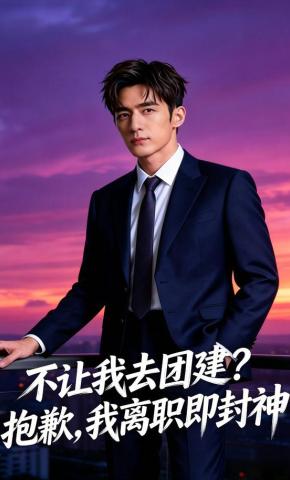 短剧《不让我去团建？抱歉，我离职即封神》海报