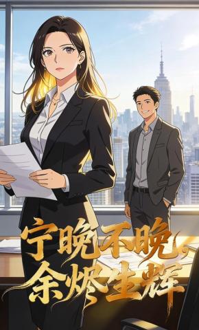 短剧《宁晚不晚，余烬生辉》海报