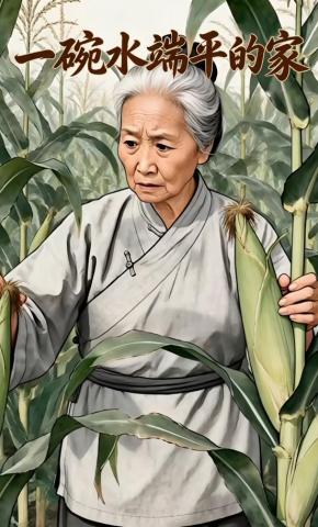 短剧《一碗水端平的家》海报