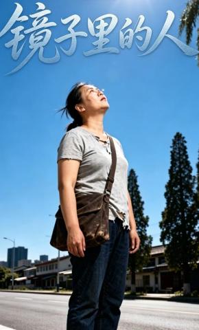 短剧《镜子里的人》海报