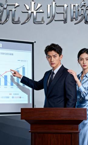 短剧《沉光归晚》海报