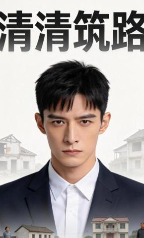 短剧《清清筑路》海报