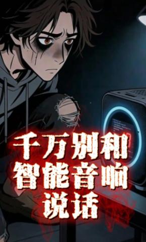 短剧《千万别和智能音响说话》海报