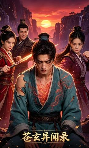 短剧《苍玄异闻录》海报
