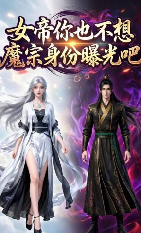 短剧《女帝你也不想魔宗身份曝光吧》海报
