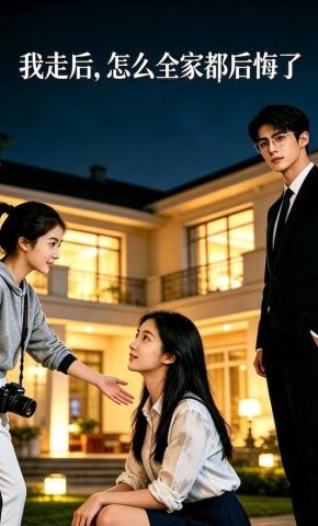 短剧《我走后，怎么全家都后悔了》海报