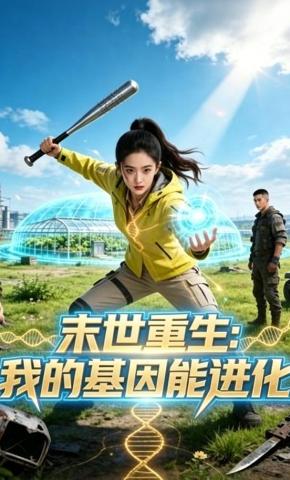 短剧《末世重生：我的基因能进化》海报