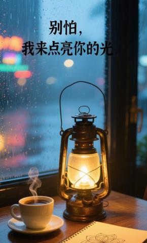 短剧《别怕，我来点亮你的光》海报