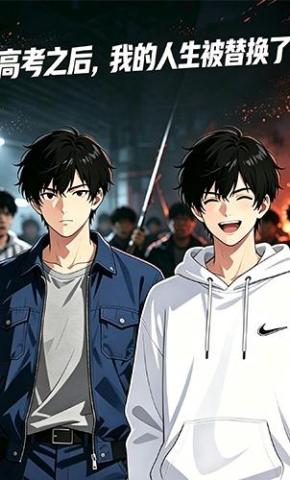 短剧《高考之后，我的人生被替换了》海报
