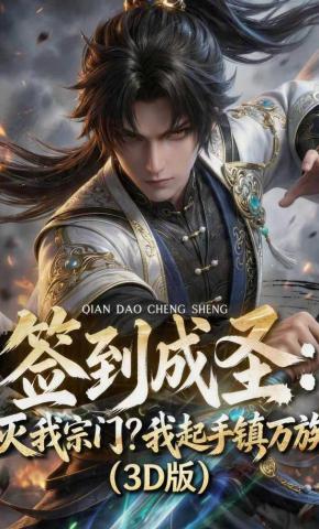 短剧《签到成圣：灭我宗门？我起手镇万族！》海报