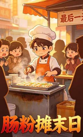 短剧《肠粉摊末日》海报