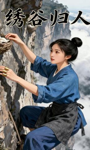 短剧《绣谷归人》海报