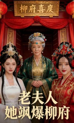 短剧《老夫人她飒爆柳府》海报