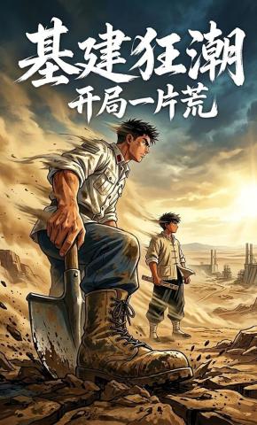 短剧《基建狂潮：开局一片荒》海报