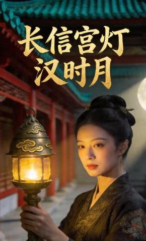 短剧《长信宫灯汉时月》海报