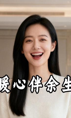 短剧《暖心伴余生》海报