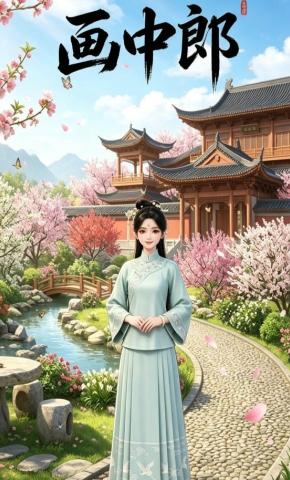 短剧《画中郎》海报