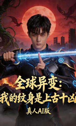 短剧《全球异变:我的纹身是上古十凶真人AI版》海报