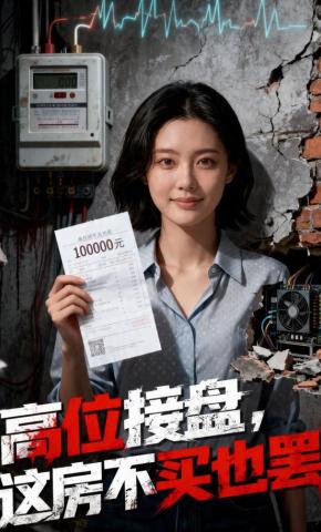 短剧《高位接盘，这房不买也罢》海报