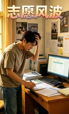 短剧《志愿风波》海报
