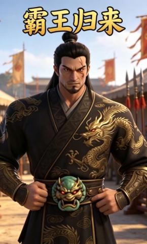 短剧《霸王归来》海报