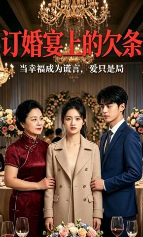 短剧《订婚宴上的欠条》海报