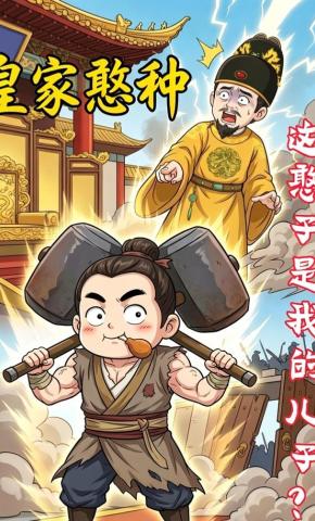 短剧《皇家憨种这憨子是我的儿子？》海报