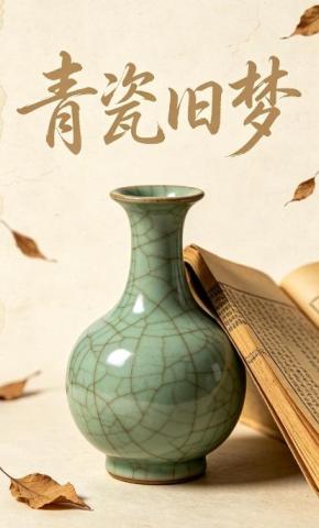 短剧《青瓷旧梦》海报
