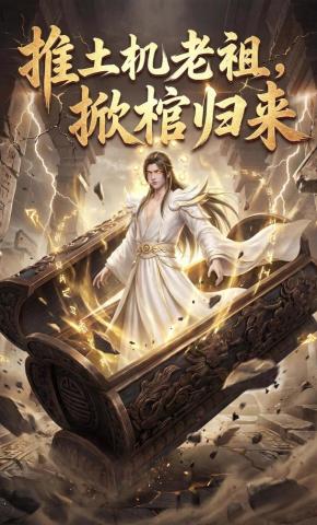 短剧《推土机老祖，掀棺归来》海报