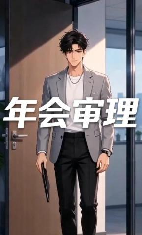 短剧《年会审理》海报