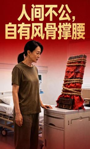 短剧《人间不公，自有风骨撑腰》海报