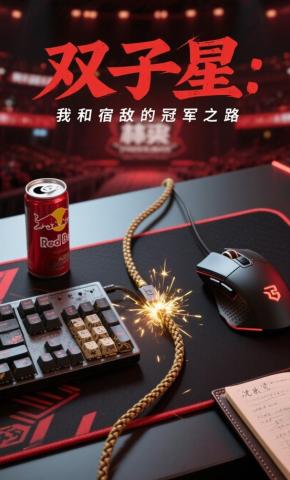短剧《双子星：我和宿敌的冠军之路》海报