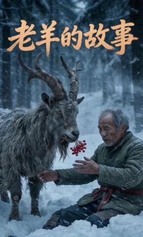 短剧《老羊的故事》海报