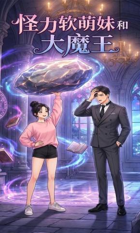 短剧《怪力软萌妹和大魔王》海报