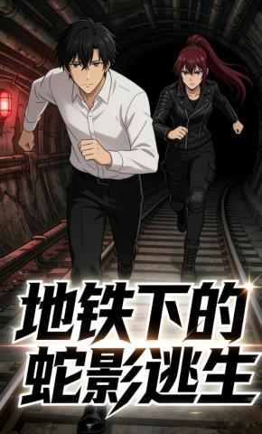 短剧《地铁下的蛇影逃生》海报