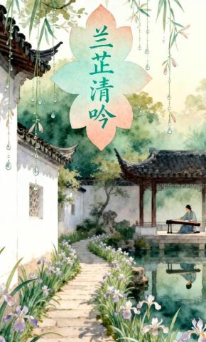 短剧《兰芷清吟》海报