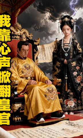 短剧《我靠心声掀翻皇宫》海报