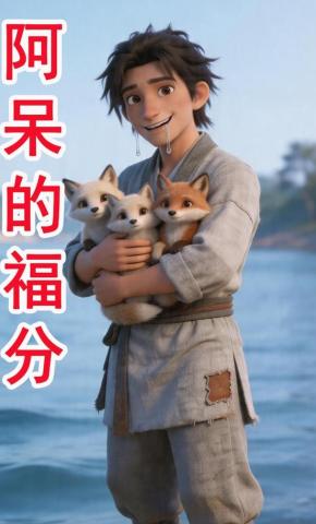 短剧《阿呆的福分》海报