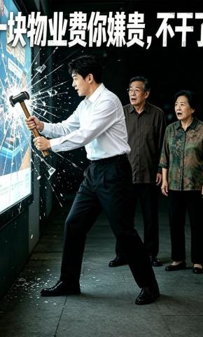 短剧《十块物业费你嫌贵，不干了》海报