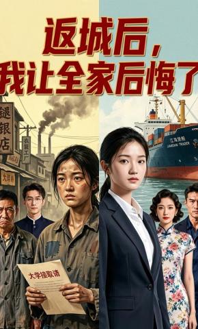 短剧《返城后，我让全家后悔了》海报
